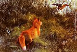 Famous Fox Paintings - Eluding The Fox